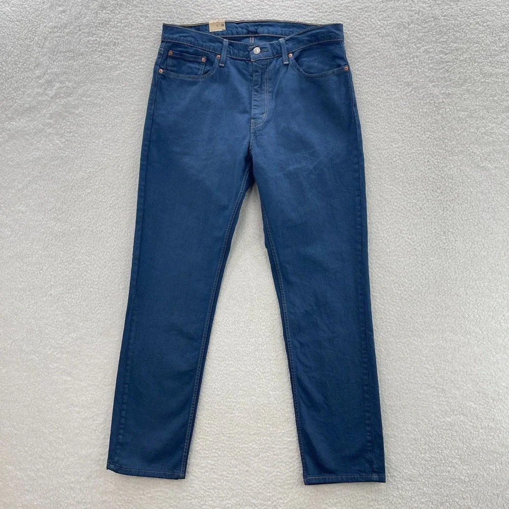 Levis 559 Jeans Mens 36x34 Blue Relaxed Straight Denim Stretch Casual Grunge Y2K